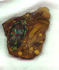 Small Matrix Nut Opal in Conglomerate