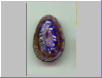 Purple ironstone matrix nut