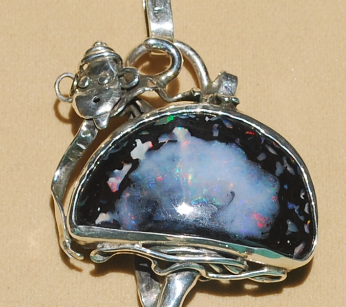 Barbara Gambin - Yowah Opal Pendant