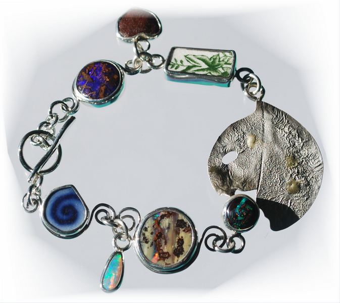 Linda George - Yowah Nut Opal Bracelet