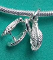 Sterling Silver Bails and Chains stamped 925