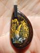 Australian Yowah Koroit Picture Opal Bead Pendant